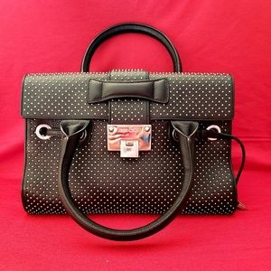 Jimmy Choo, Leather, Studded, Rosalie Handbag